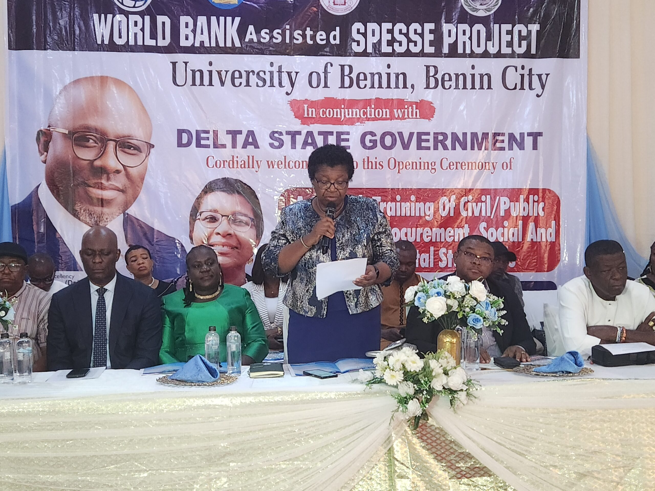 Delta State Government Trains Public Servants at SPESSECE UNIBEN