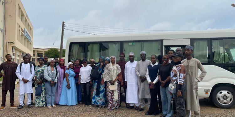 ATBU SPESSE Social Standard Students Undertake Study Tour of Social Development Institutions